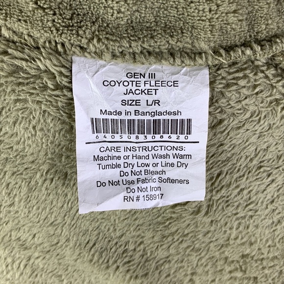 Army Gen III Coyote Fleece Jacket - Picture 6 of 8